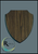 Walnut Finish Shield Plaque
