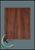 High Gloss Cherry Finish Plaque