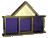7x9 Tall Dog House Shadow Box