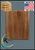 All American Walnut Step-Edge Plaque