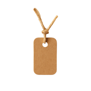 Paper Label With String - Tie On Price Tags - 13x20 mm Paper Label With String - Tie On Price Tags - 13x20 mm