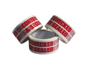 Contents Checked - 48mm x 66m Contents Checked - 48mm x 66m
