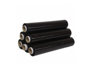 Black Pallet Stretch Shrink Wrap - 500 mm x 150m