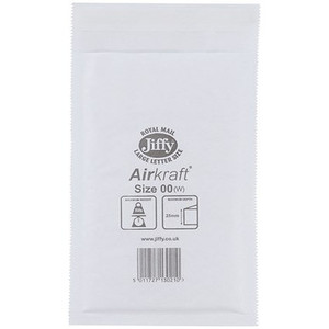 Jiffy Airkraft® Bubble Lined mailers White 170 x 245 mm Jiffy Airkraft® Bubble Lined mailers White 170 x 245 mm