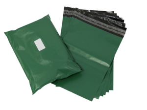 Olive Green Poly Mailing Bags 18" x 24" 450 x 600mm