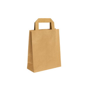 Brown Takeaway Bags - 178 x 216 x 89 mm Brown Takeaway Bags - 178 x 216 x 89 mm