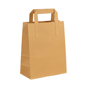 Brown Takeaway Bags - 203 x 254 x 102 mm Brown Takeaway Bags - 203 x 254 x 102 mm