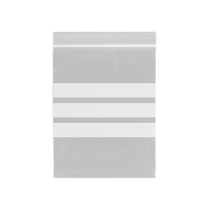 Gripseal Self Seal Clear Polythene Bag With Write On Panel - 100x137 mm - 40 micron - Standard Duty - Gauge 180G Gripseal Self Seal Clear Polythene Bag With Write On Panel - 100x137 mm - 40 micron - Standard Duty - Gauge 180G