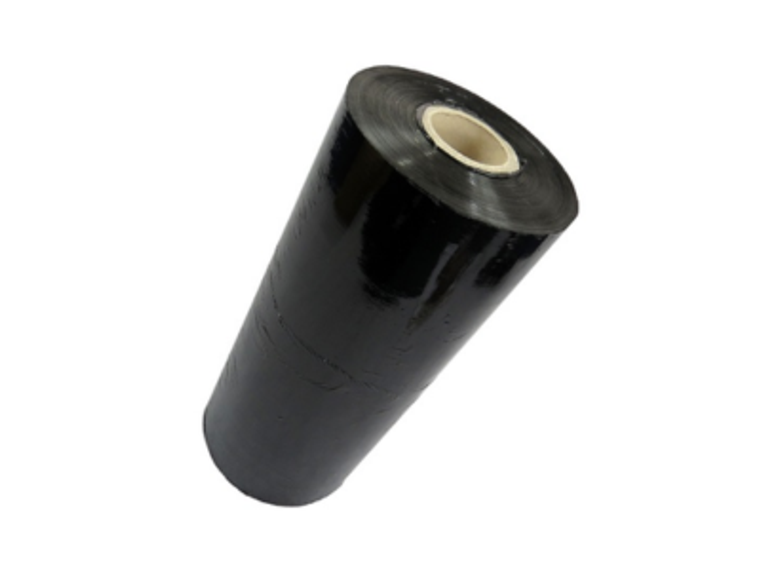 Black Machine Pallet Stretch Wrap - 500 mm x 1400 m