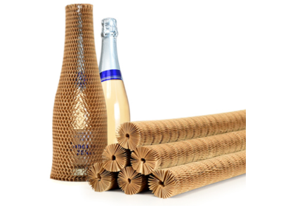 Expandable Honeycomb Bottle Packing Sleeves 450mm