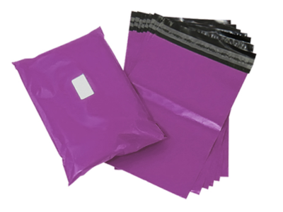 Purple Poly Mailing Bags 13" x 19" 330 x 485mm
