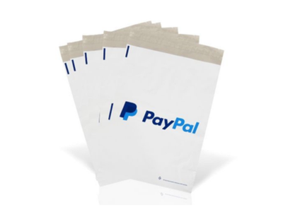Strong White PayPal Recyclable Postage Poly Mailing Bags 12" x 16" - 305mm x 405mm