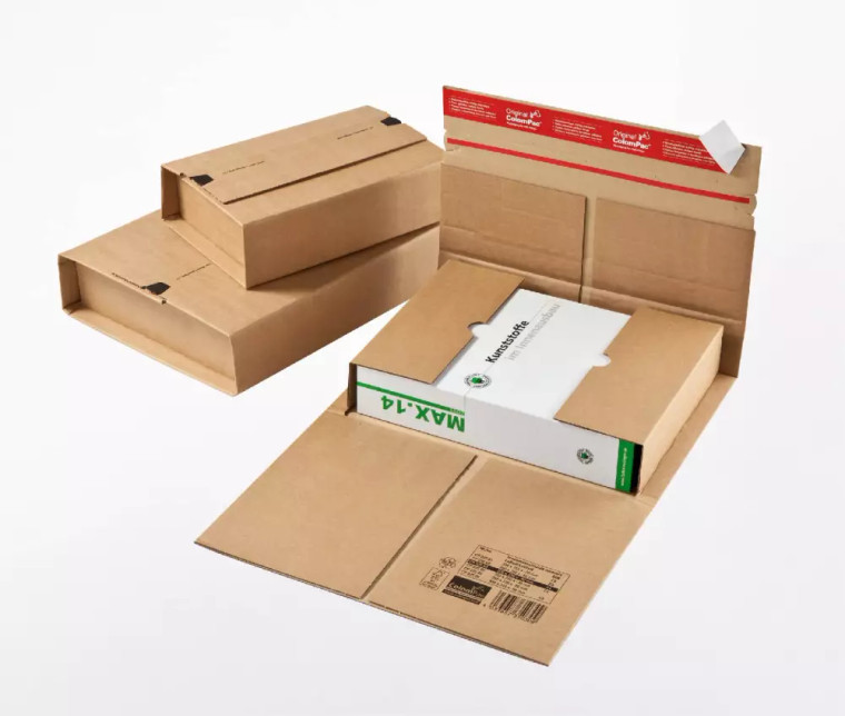 Colompac Premier White Book Wraps - 250 x 190 x 0-75V mm - Small Parcel