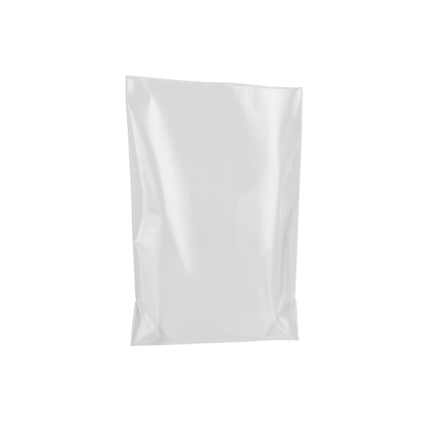 Clear Gusseted Lpde Polythene Bags - 165x230+40 mm 40 mic - 40 micron - Medium Duty