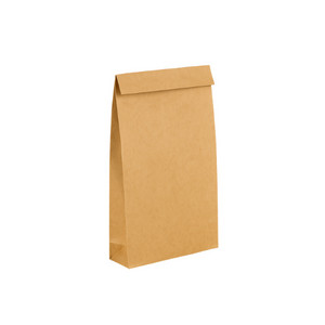Brown Gusseted Paper mailing Bag - 250x80x350mm + 50mm Lip - Heavy Duty