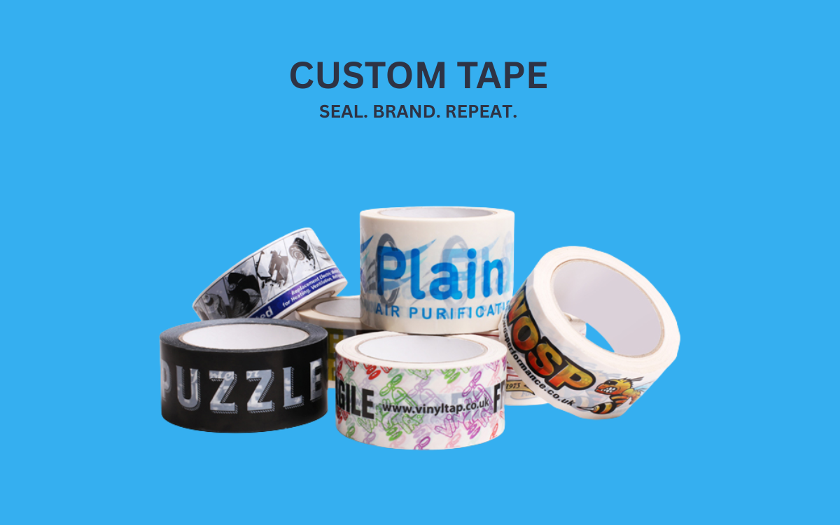 Custom printed packing tape