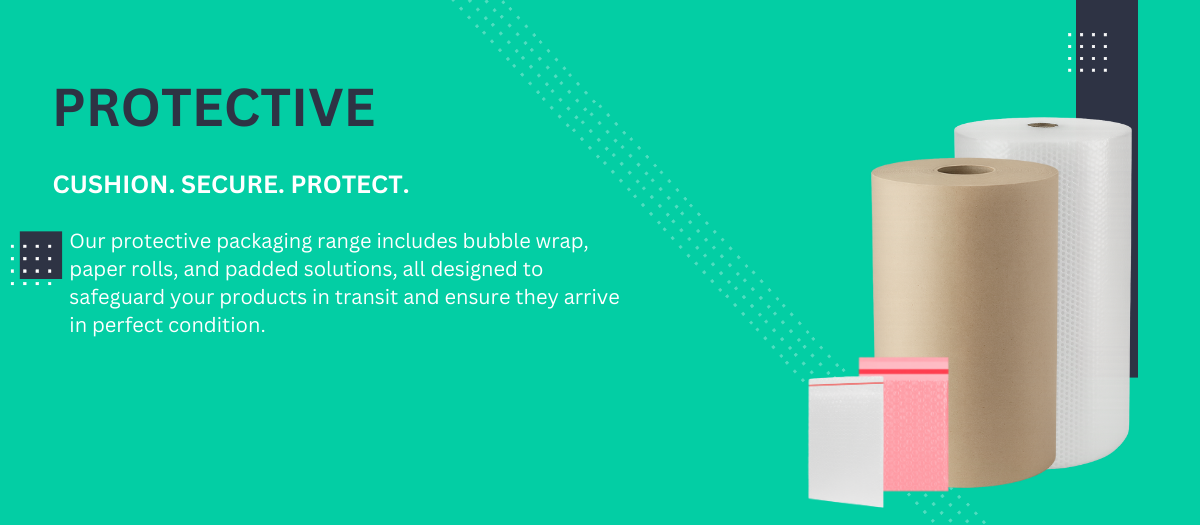 Protective packaging — wrap, cushion and secure
