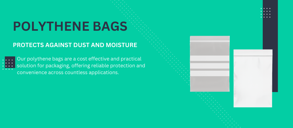 Polythene bags in multiple sizes & microns — next-day delivery