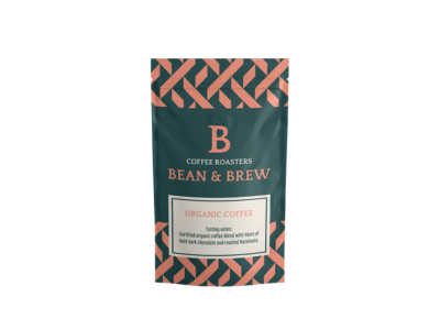 Coffee pouches with one-way valve