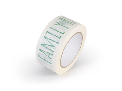 Custom paper tape
