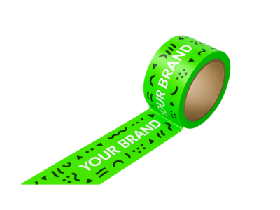 Printed polypropylene and PVC tapes