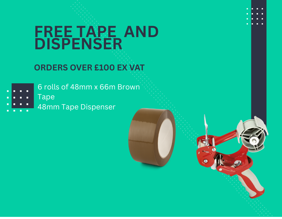 Free Tape and Dispenser