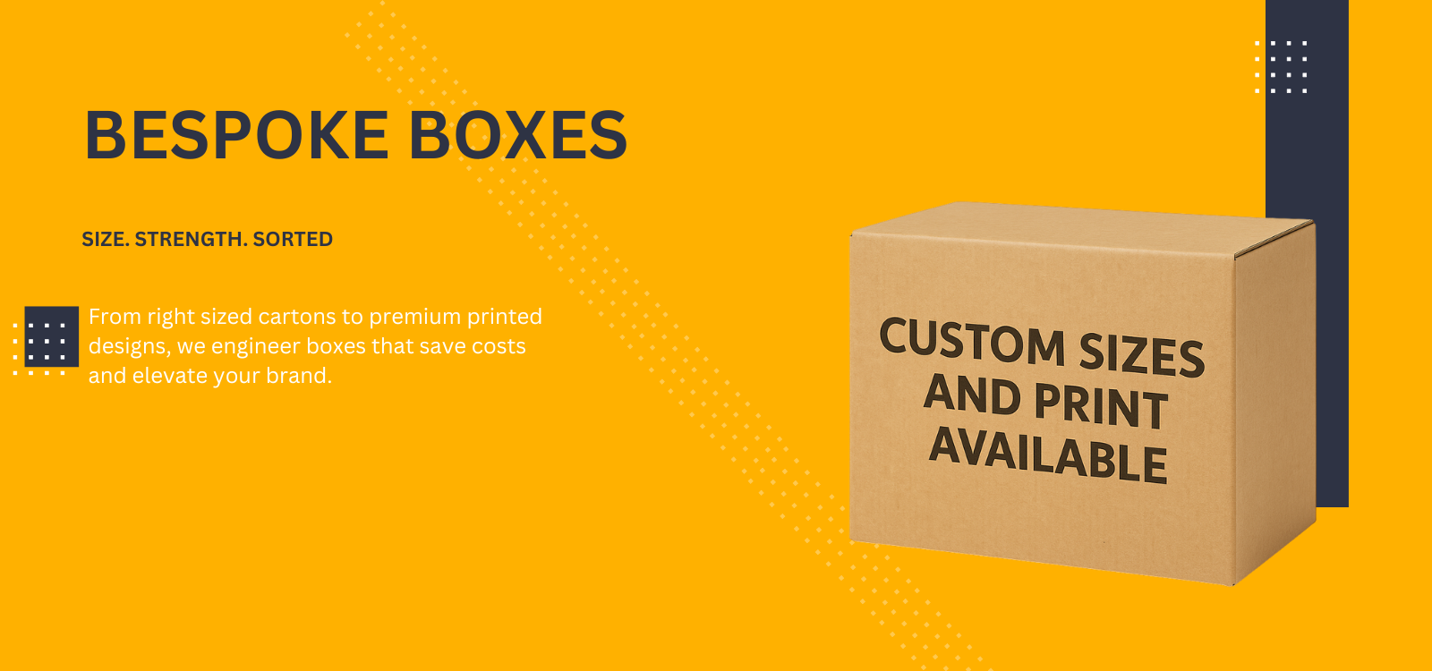 Custom size & printed boxes