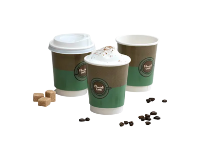 Hot drinks paper cups