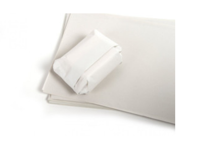 White packing paper sheets