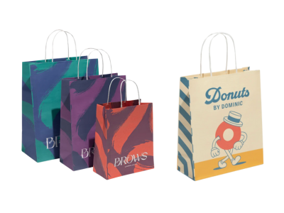 Full Print Paper Carrier Bags