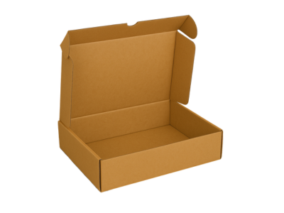 Brown kraft postal boxes