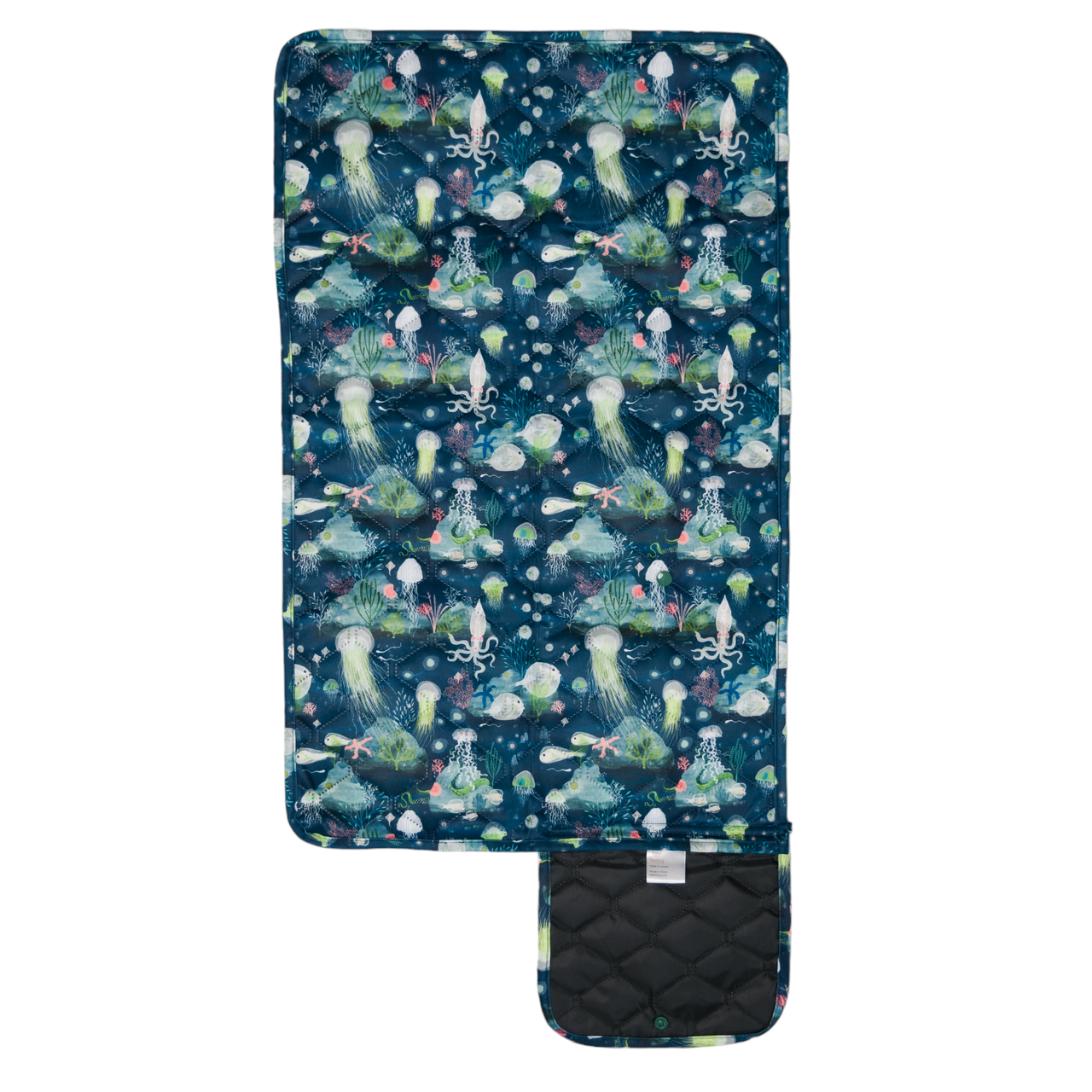 Quilted Changing Mat - Woodland Blue *new! main image 1