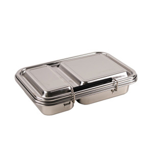 Nestling Stainless Steel Duo Lunchbox Nestling Stainless Steel Duo Lunchbox