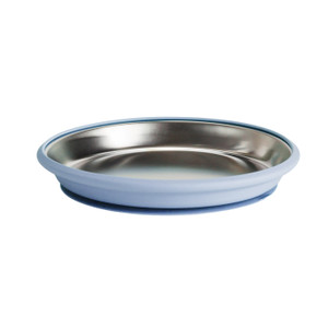 Nestling Stainless Flat Suction Plate 20cm