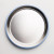 Nestling Stainless Flat Suction Plate 20cm