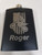 Custom Flask with text and designs