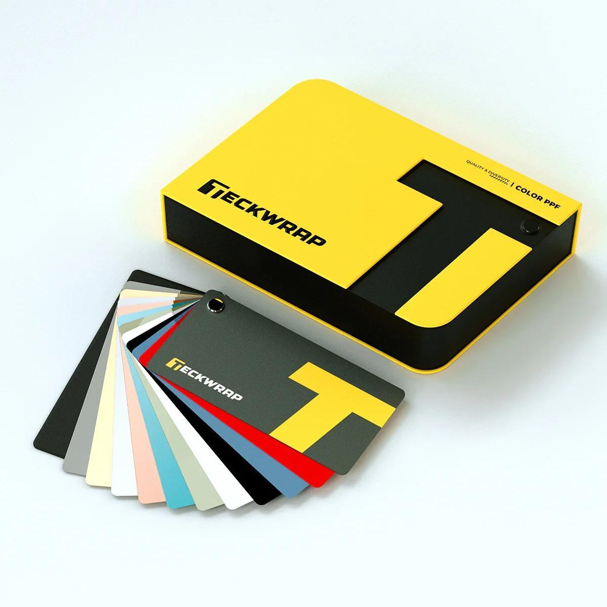 TeckWrap Vinyl Wrap Color Swatches 2025 - TeckWrap UK Official