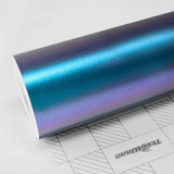 Chameleon Metallic Vinyl Wrap Purple Blue
