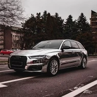 Dechroming Wraps: Transform Your Car with a Sleek Black-Out Look
