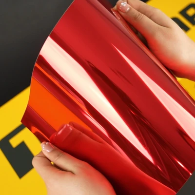Cherry Red Chrome (CHM04-HD) Vinyl Wrap