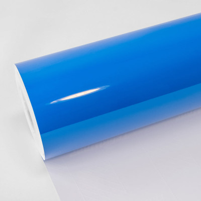 Vibrant Blue Vinyl Wrap
