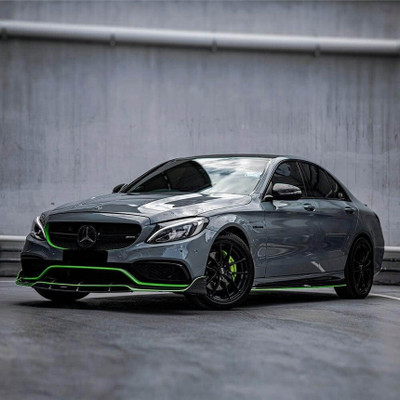 Amazon grey Vinyl Wrap On Car