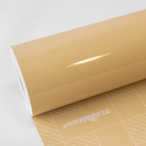 Leather Beige Vinyl Wrap