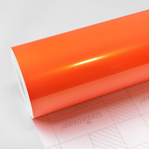 Deep Orange Vinyl Wrap