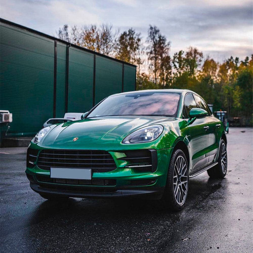 Sonoma Green Vinyl Wrap On Car