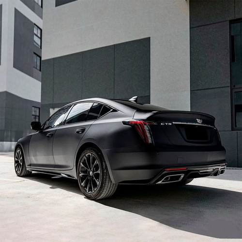 Sandy black Vinyl Wrap On Car