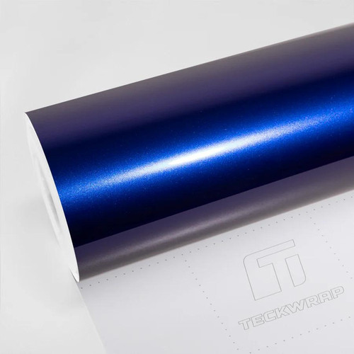 TeckWrap Sapphire Blue Gloss Color PPF | Deep Jewel-Tone Paint Protection Film (CPX501)