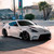 White Pearl Vinyl Wrap On Car