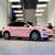 Cherry Blossom Pink Vinyl Wrap On Car