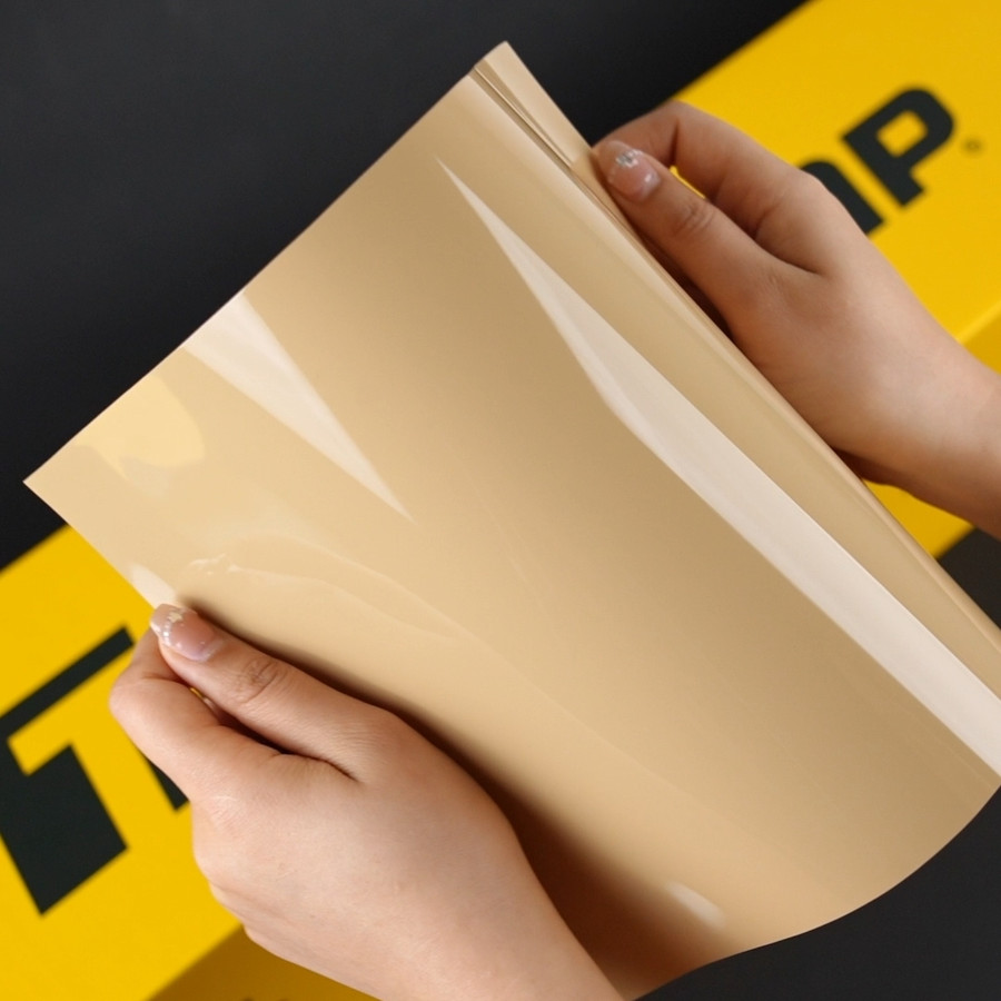 Leather Beige (CG52-HD) Vinyl Wrap